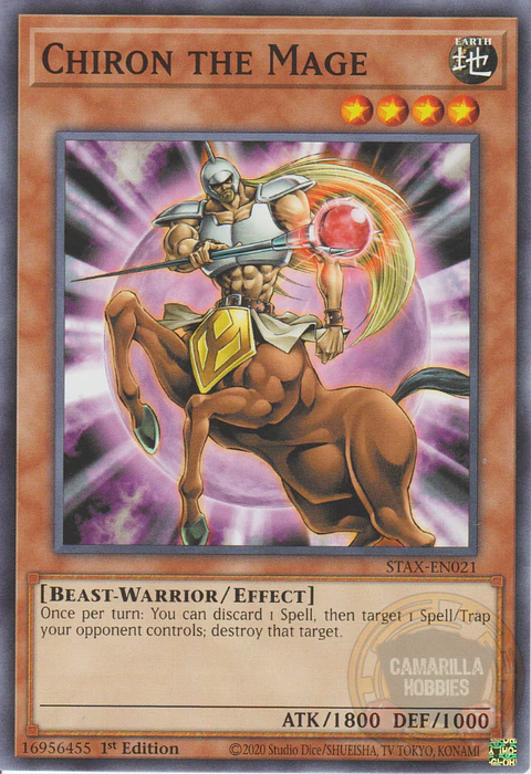 Chiron the Mage - STAX-EN021 - Common 