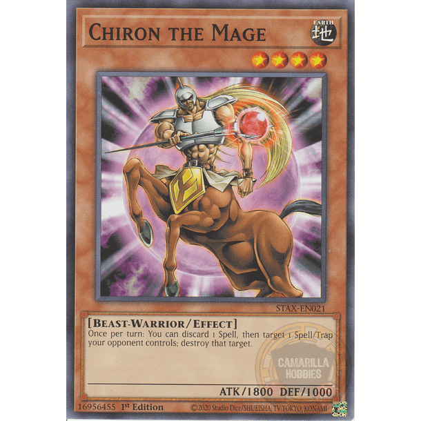 Chiron the Mage - STAX-EN021 - Common 