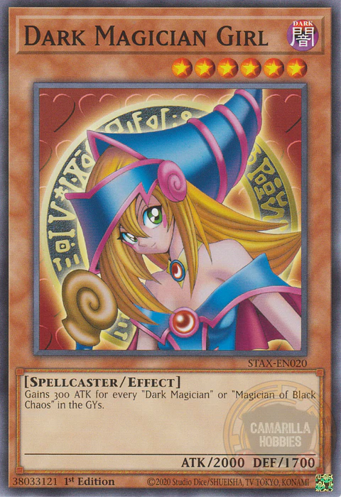 Dark Magician Girl - STAX-EN020 - Common 
