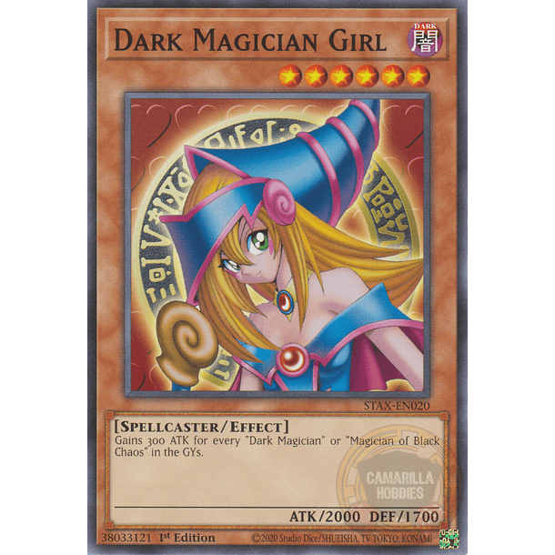 Dark Magician Girl - STAX-EN020 - Common 