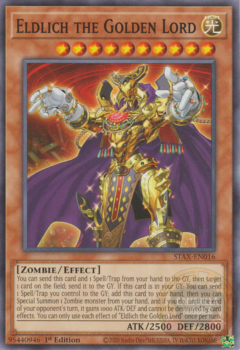 Eldlich the Golden Lord - STAX-EN016 - Common 