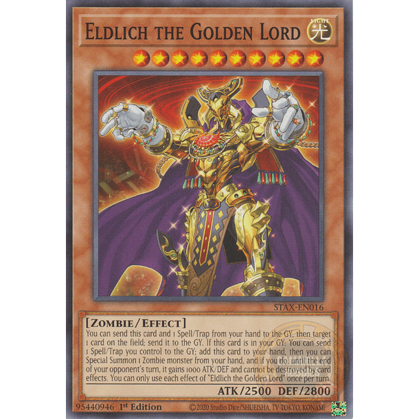 Eldlich the Golden Lord - STAX-EN016 - Common 