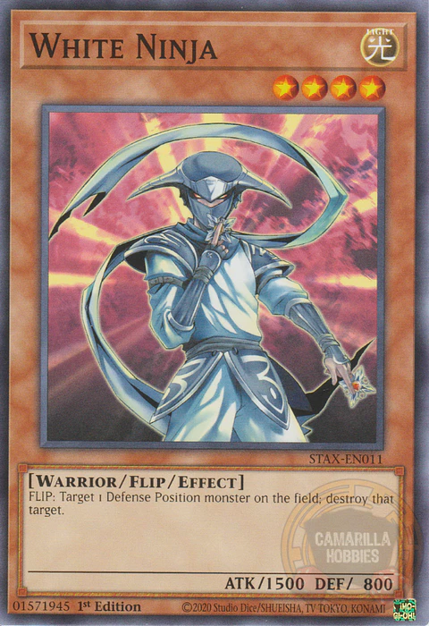 White Ninja - STAX-EN011 - Common 