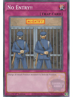 No Entry!! - STAX-EN009 - Common 