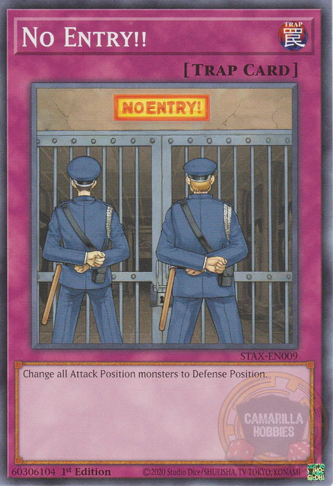 No Entry!! - STAX-EN009 - Common 