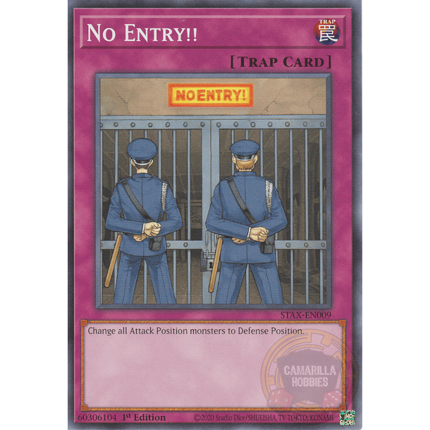 No Entry!! - STAX-EN009 - Common 