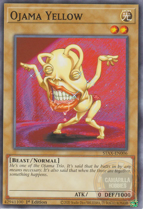 Ojama Yellow - STAX-EN006 - Common 