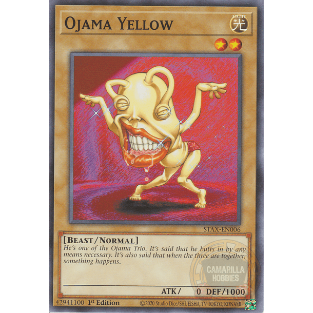 Ojama Yellow - STAX-EN006 - Common 