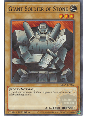 Giant Soldier of Stone - STAX-EN002 - Common 