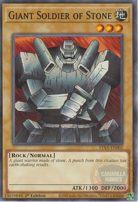 Giant Soldier of Stone - STAX-EN002 - Common 