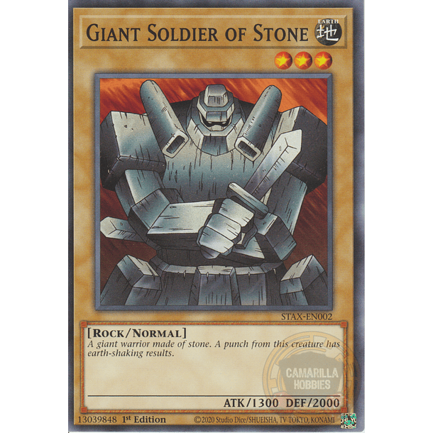 Giant Soldier of Stone - STAX-EN002 - Common 