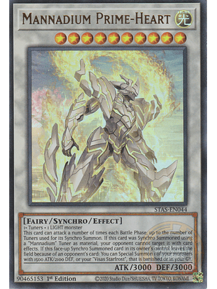 Mannadium Prime-Heart - STAS-EN044 - Ultra Rare