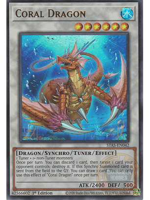 Coral Dragon - STAS-EN042 - Ultra Rare