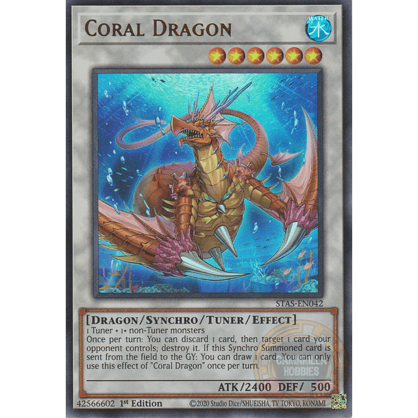 Coral Dragon - STAS-EN042 - Ultra Rare