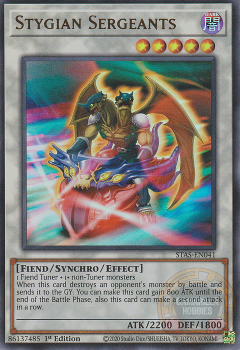 Stygian Sergeants - STAS-EN041 - Ultra Rare