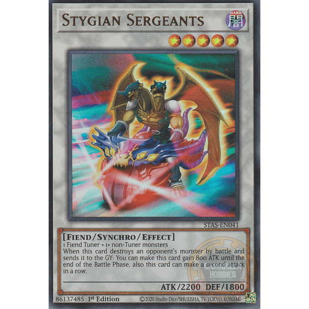 Stygian Sergeants - STAS-EN041 - Ultra Rare