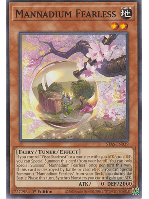 Mannadium Fearless - STAS-EN039 - Common