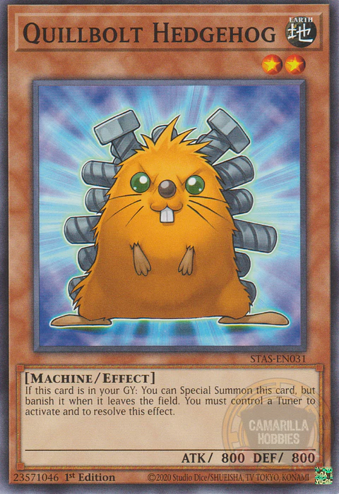Quillbolt Hedgehog - STAS-EN031 - Common 