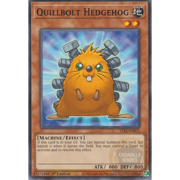 Quillbolt Hedgehog - STAS-EN031 - Common 