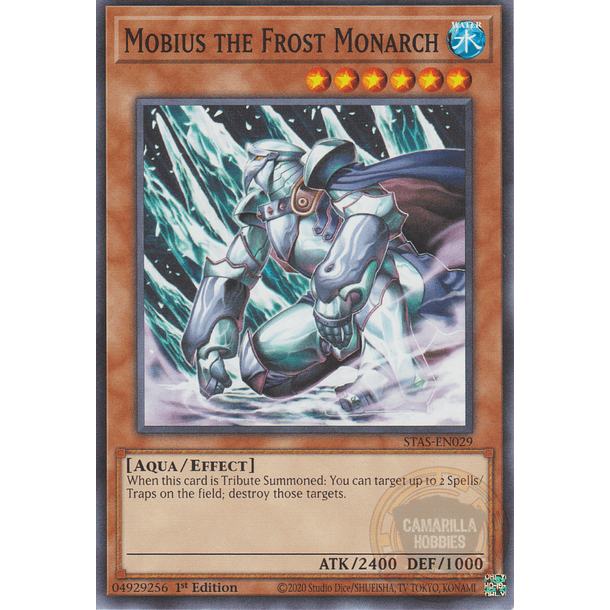 Mobius the Frost Monarch - STAS-EN029 - Common 