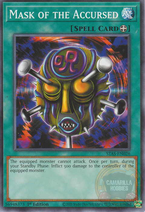 Mask of the Accursed - STAS-EN026 - Common 