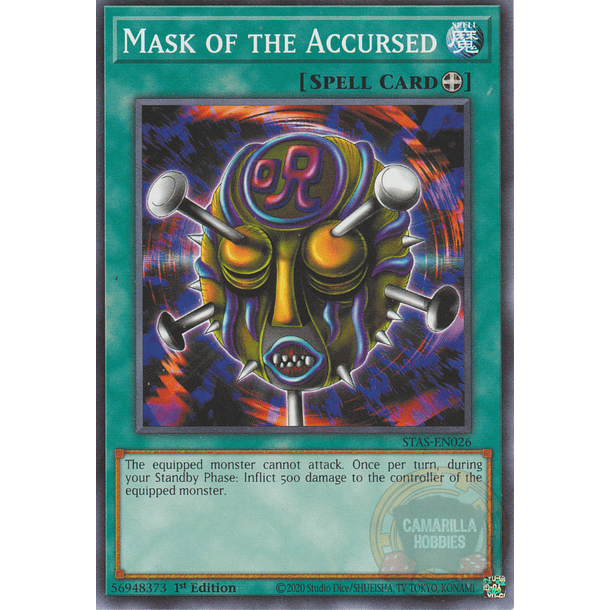 Mask of the Accursed - STAS-EN026 - Common 