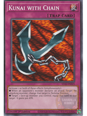 Kunai with Chain - STAS-EN025 - Common 