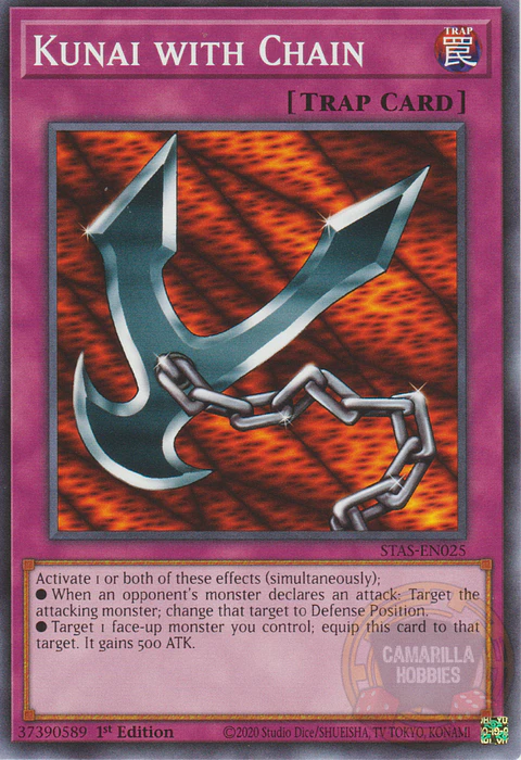 Kunai with Chain - STAS-EN025 - Common 