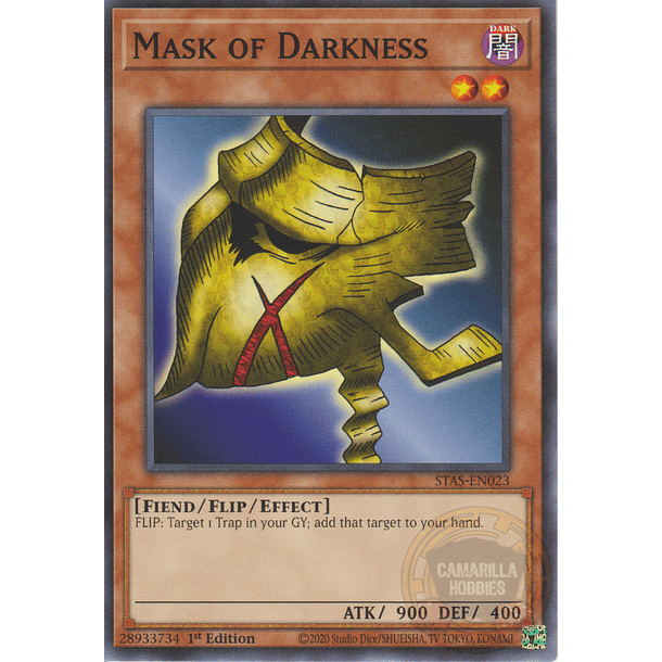Mask of Darkness - STAS-EN023 - Common 