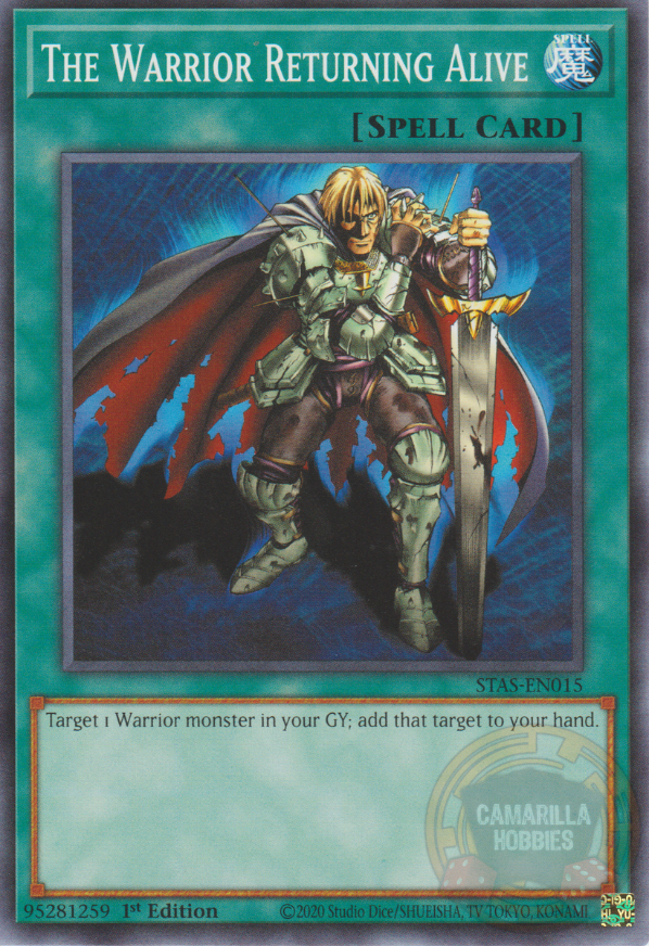The Warrior Returning Alive - STAS-EN015 - Common  1