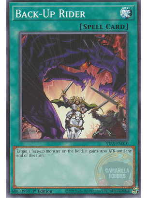 Back-Up Rider - STAS-EN010 - Common 