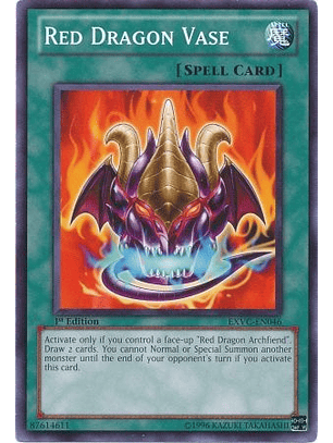 Red Dragon Vase - EXVC-EN046 - Common