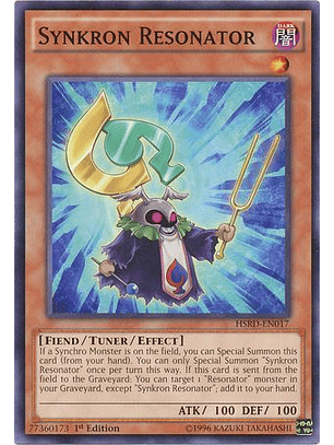 Synkron Resonator - HSRD-EN017 - Common