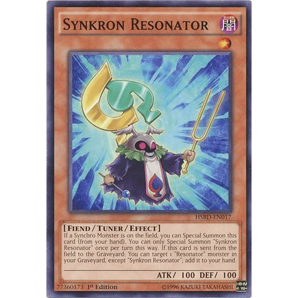 Synkron Resonator - HSRD-EN017 - Common