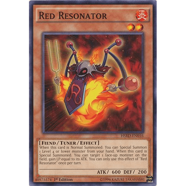 Red Resonator - HSRD-EN016 - Common 