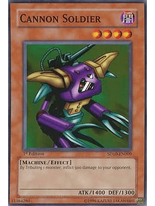 Cannon Soldier - SD10-EN009 - Common