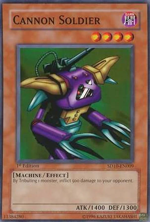 Cannon Soldier - SD10-EN009 - Common