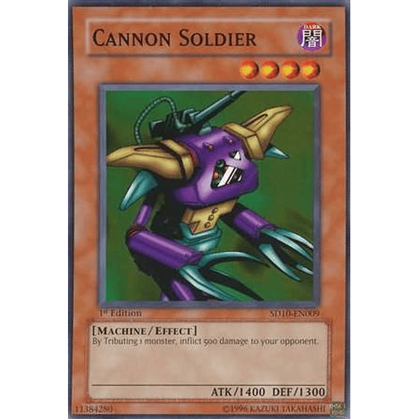 Cannon Soldier - SD10-EN009 - Common