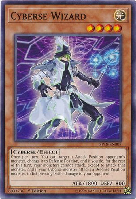 Cyberse Wizard - SP18-EN003 - Common