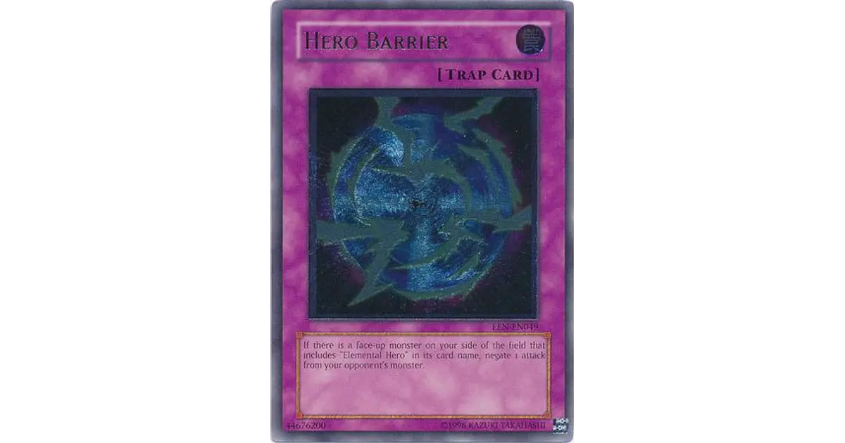 Ultimate Rare - Hero Barrier - EEN-EN049