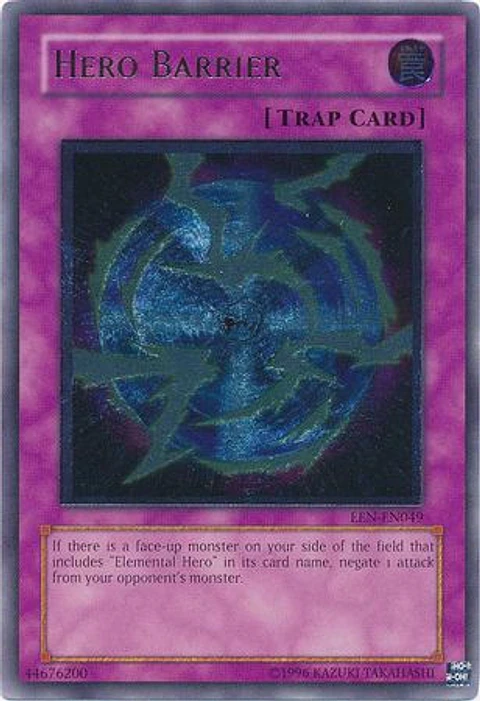 Ultimate Rare - Hero Barrier - EEN-EN049