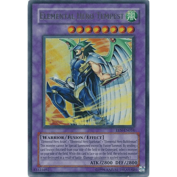 Elemental Hero Tempest - EEN-EN034 - Ultra Rare