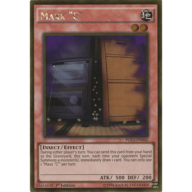 Maxx "C" - PGL3-EN042 - Gold Rare