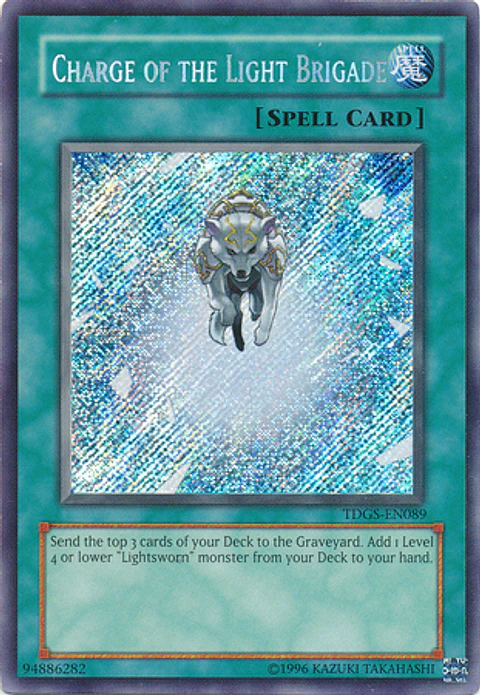 Charge of the Light Brigade - TDGS-EN089 - Secret Rare