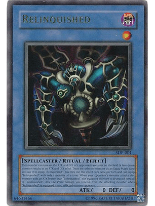 Relinquished - SDP-001 - Ultra Rare (jugado)