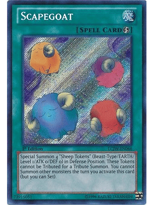 Scapegoat - LCJW-EN066 - Secret Rare (jugada)