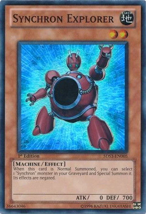Synchron Explorer - 5DS3-EN005 - Super Rare 