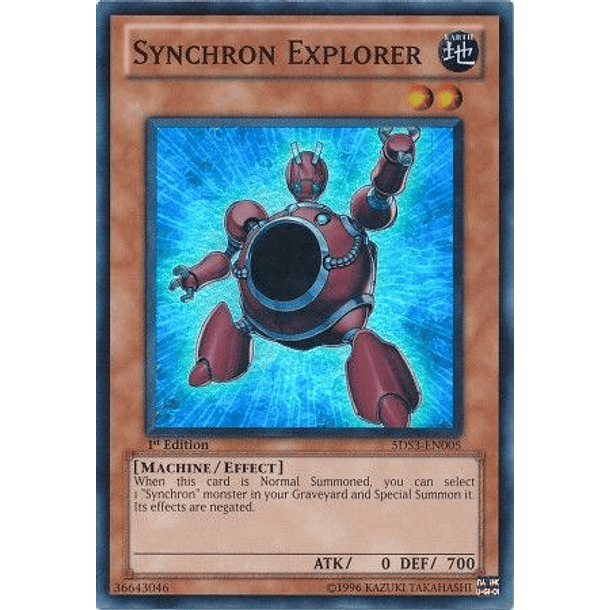 Synchron Explorer - 5DS3-EN005 - Super Rare 