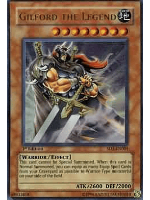 Gilford the Legend - SD5-EN001 - Ultra Rare 