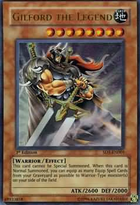 Gilford the Legend - SD5-EN001 - Ultra Rare 